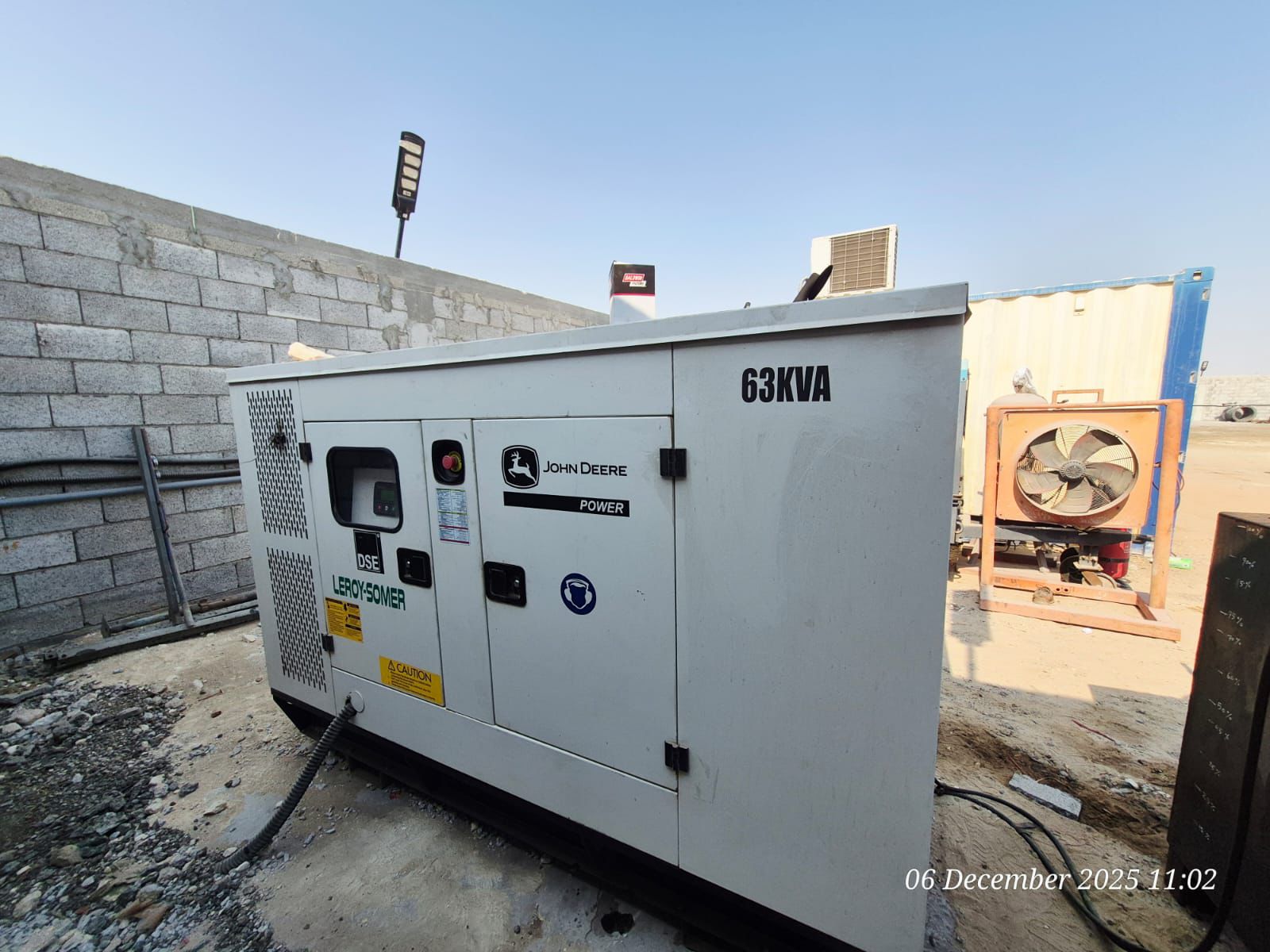 مولد 63 كيلو فولت أمبير